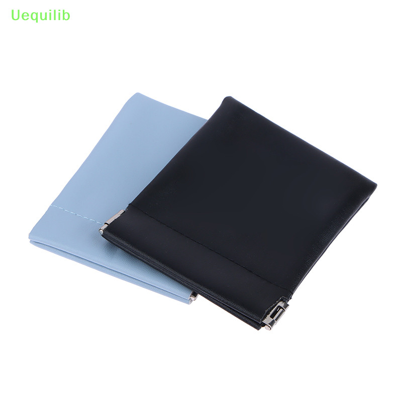 Uequilib กระเป๋าสตางค์ ใบสั้น หนัง Pu ขนาดเล็ก ใส่เหรียญ บัตรเครดิตได้ สําหรับเด็กผู้ชาย ผู้หญิง