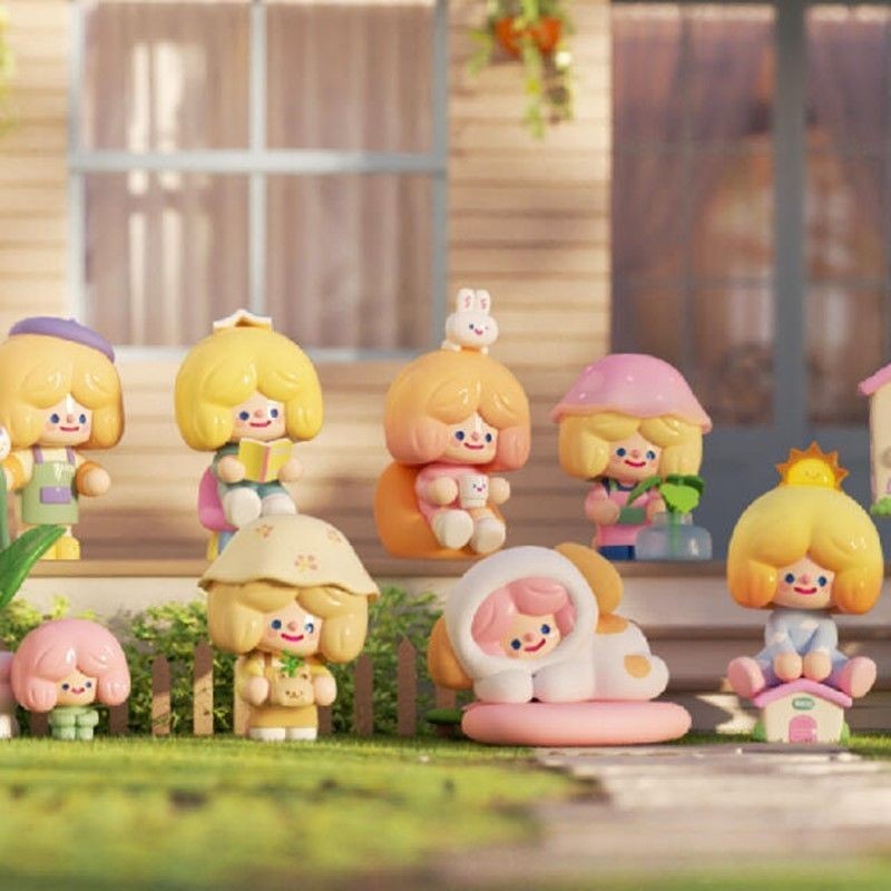 Rico Happy Room Tour Series กล่องของเล่นน่ารัก Action อะนิเมะรูป Kawaii กล่อง Designer ตุ๊กตาตกแต่งของขวัญวันเกิด