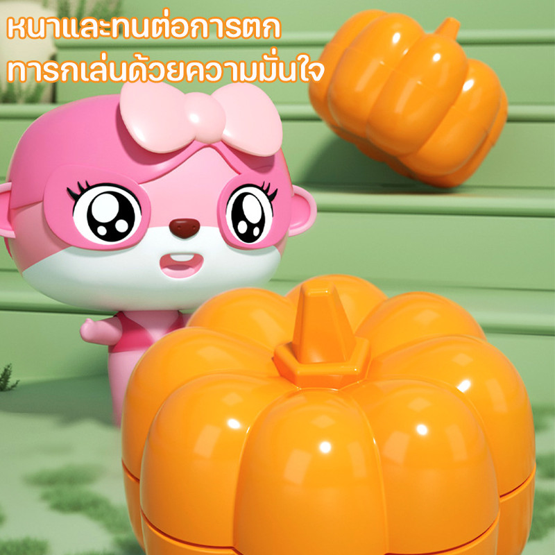 27PCS ของเล่นผักและผล พร้อมกล่องเก็บของ พับเก็บได้ ของเล่นผักผลไม้หั่นได้ ชุดครัว ของเล่นอาหาร ของเล่นบทบาทสมมติ - รูปที่ 6