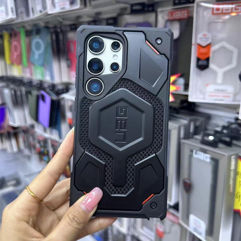 Uag Monarch Pro เคฟลาร์® เคสมือถือ แบบแม่เหล็ก สําหรับ Samsung Galaxy S24 Ultra S24 Plus S24 S23 Ult