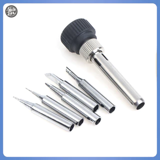 Wl| ใหม่ อะแดปเตอร์หัวแร้งบัดกรีเหล็ก 5 ชิ้น สําหรับ ESD 852D 936 937D 898D 907 HAKKO