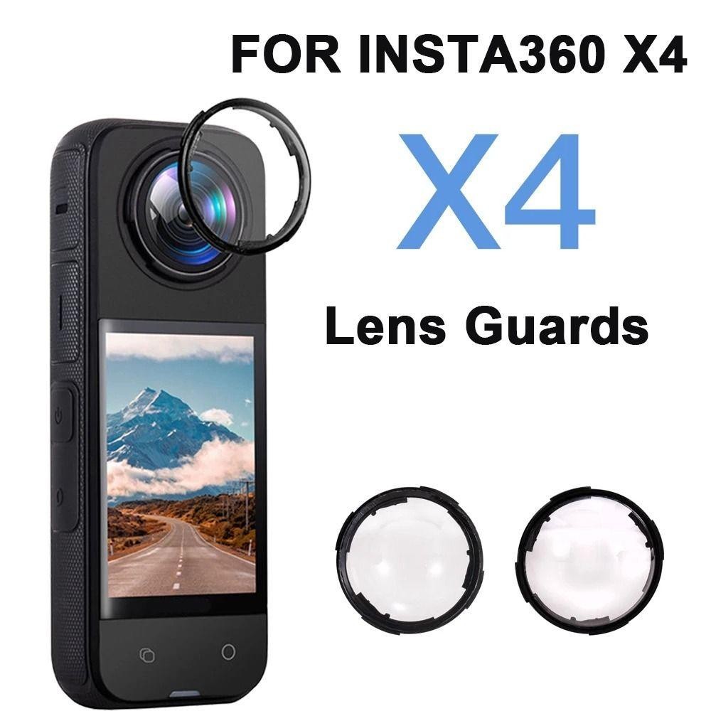 Shouyouy เลนส ์ Protector Cap, Anti-Scratch Panoramic เลนส ์ Guard, ฝาครอบหมุนอุปกรณ ์ เสริมป ้ องกันเลนส ์ Guards สําหรับ Insta360 X4