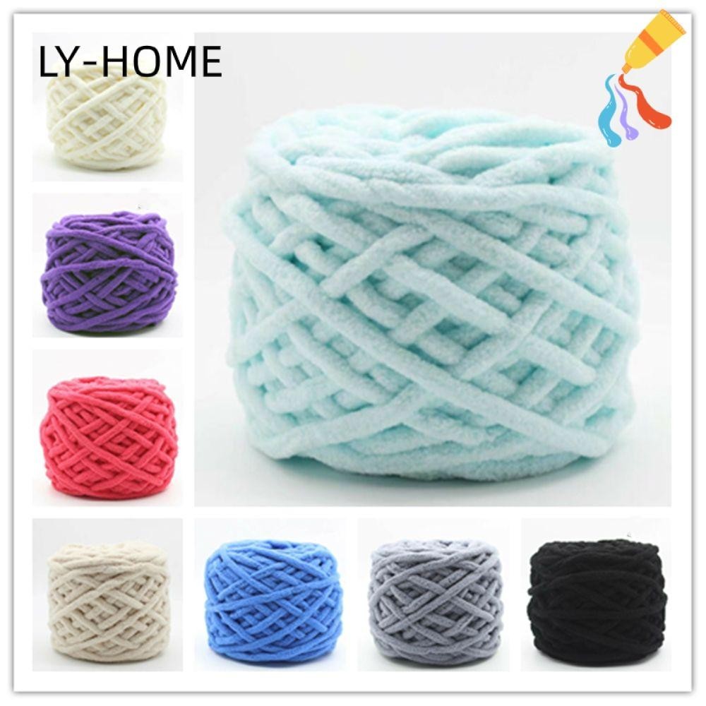 Ly ใหม่ ไหมพรมถักโครเชต์ ขนสัตว์นุ่ม คุณภาพสูง 100 กรัม สําหรับเด็ก