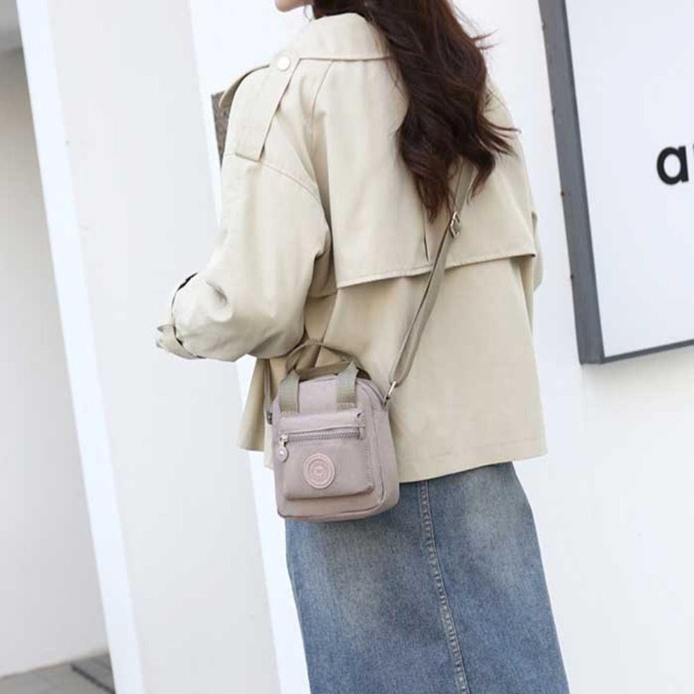 Mih กระเป๋าสะพายขนาดเล็ก,ไนลอนความจุสูงกระเป๋าโทรศัพท์มือถือ,CrossBodyกระเป๋าสบายๆมินิหญิงกระเป๋าMessengerกระเป๋าถือผู้หญิง