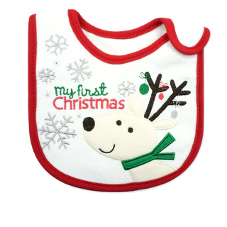 [พร้อมสต็อก] ผ้ากันเปื้อนเด็กผ้าฝ้ายผ้าเช็ดตัวผ้ากันเปื้อนฉันรักแม่พ่อวันเกิดให้อาหารสาวเด็กผ้าขนหนูของขวัญ