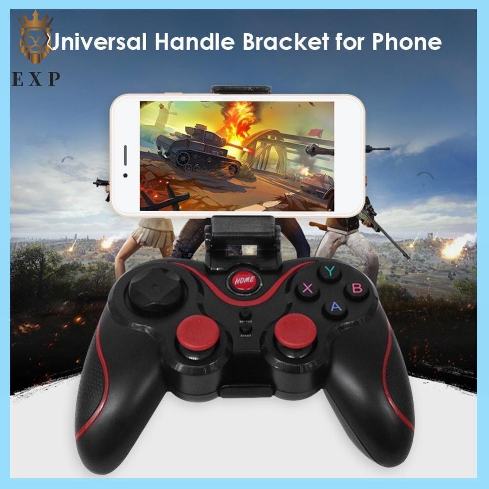 [ ระเบิด1.th ] Wireless Controller Gamepad Long Playtime Smartphone Clip Holder สําหรับ IOS Android