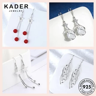 KADER JEWELRY เพชร แฟชั่น แท้ ตุ้มหู 925 ผู้หญิง ต่างหู ห่วง เงิน M142