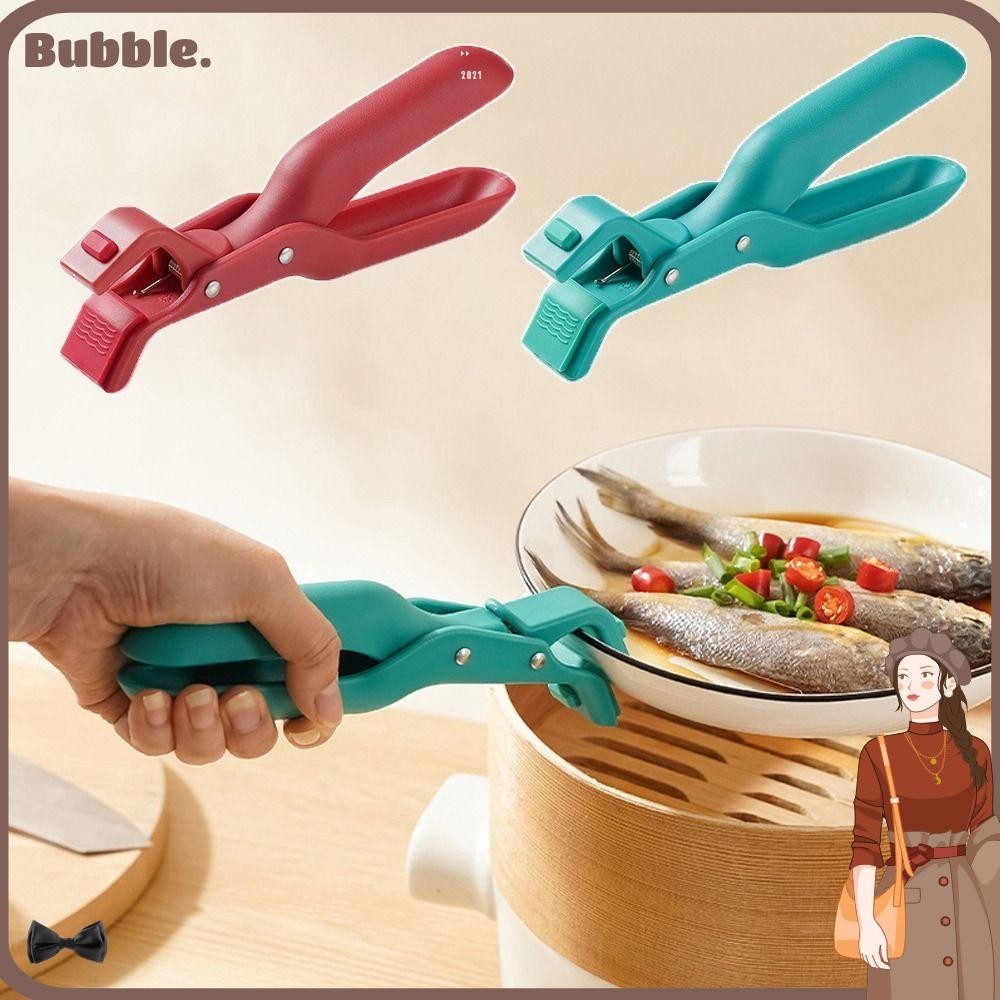 Bubble Anti Scalding Clip, ซิลิโคนกันลื ่ นชามครัว Clip, Gripper ทนทานชามอาหารแหนบ Anti Scalding ผู ้ ถือ