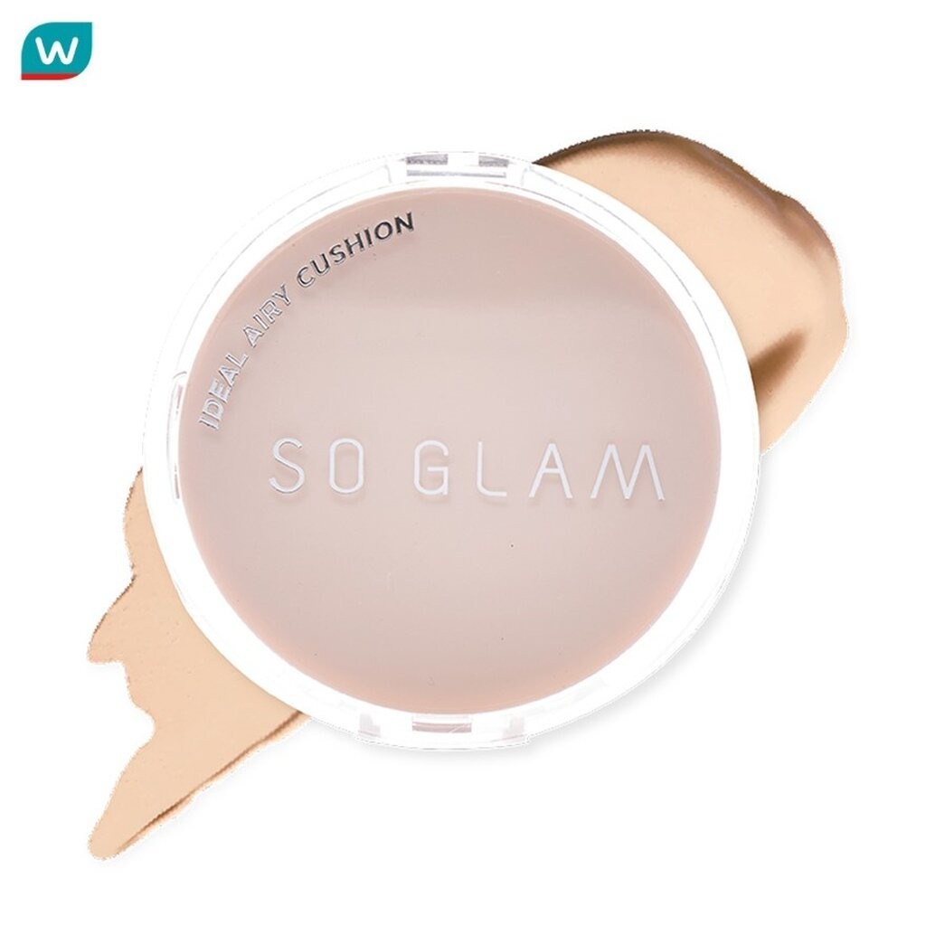 So Glam โซ แกลม ไอเดียล แอรี่ คุชชั่น 13ก. 102 ซอฟท์เบจ