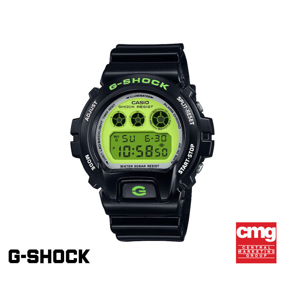 CASIO นาฬิกาข้อมือผู้ชาย G-SHOCK รุ่น DW-6900RCS-1DR วัสดุเรซิ่น สีดำ