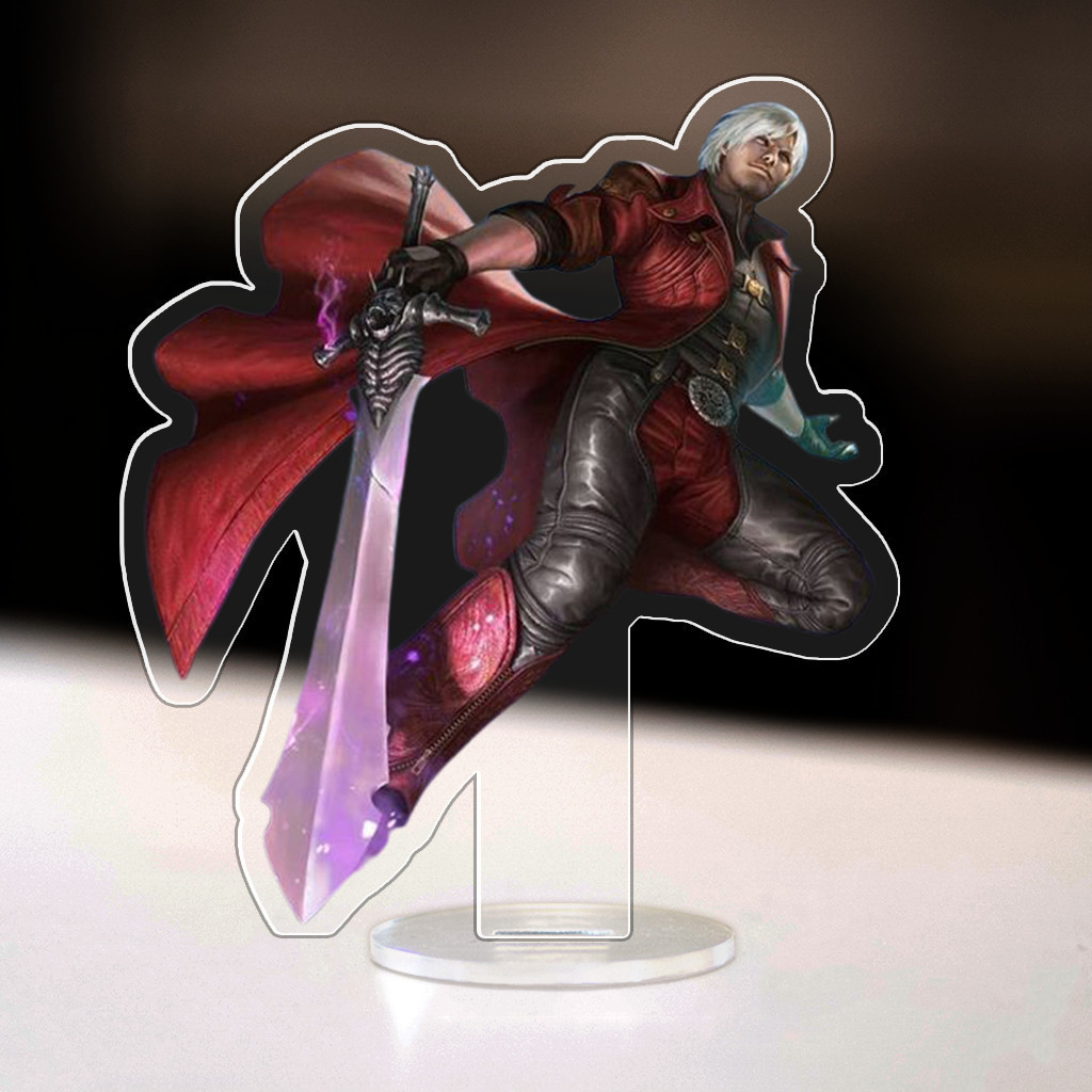 Standee, Devil May Cry Dante ANIME พวงกุญแจมังงะญี่ปุ่นเป็นของขวัญสําหรับเพื่อน ญาติ ร้านเล็กอนิเมะ