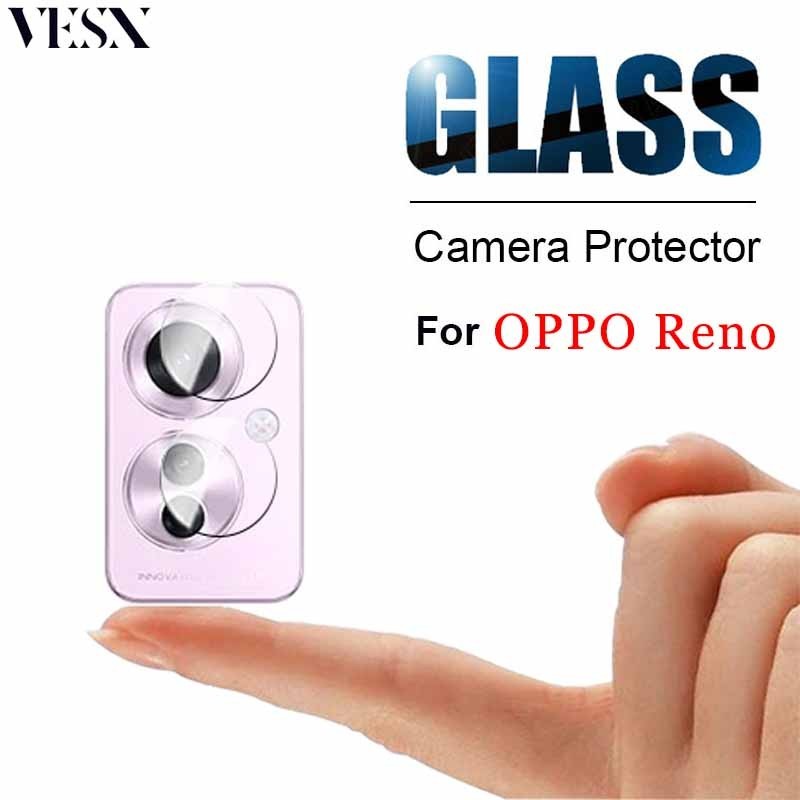 ตัวป้องกันกระจกนิรภัยสำหรับเลนส์กล้องสำหรับ OPPO Reno 15 14 14F 13 13F 12 12F 11 11F 10 8T 8 8Z 7 7Z 6 6Z 5 4 Pro Plus 5G 4G 2025