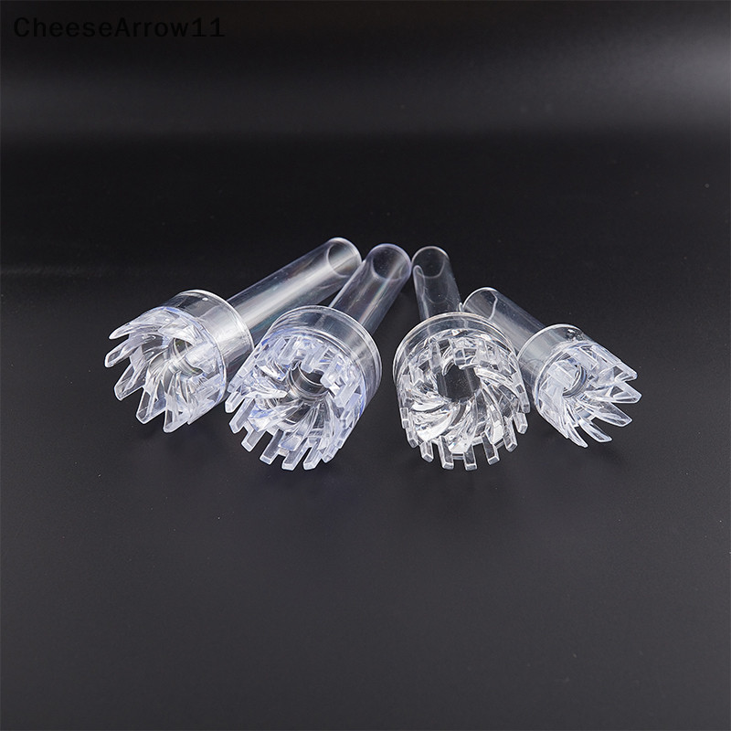Che Aquarium Skimmer อะคริลิค Lily Pipe Spin Surface Inflow Water Plant Filter TH