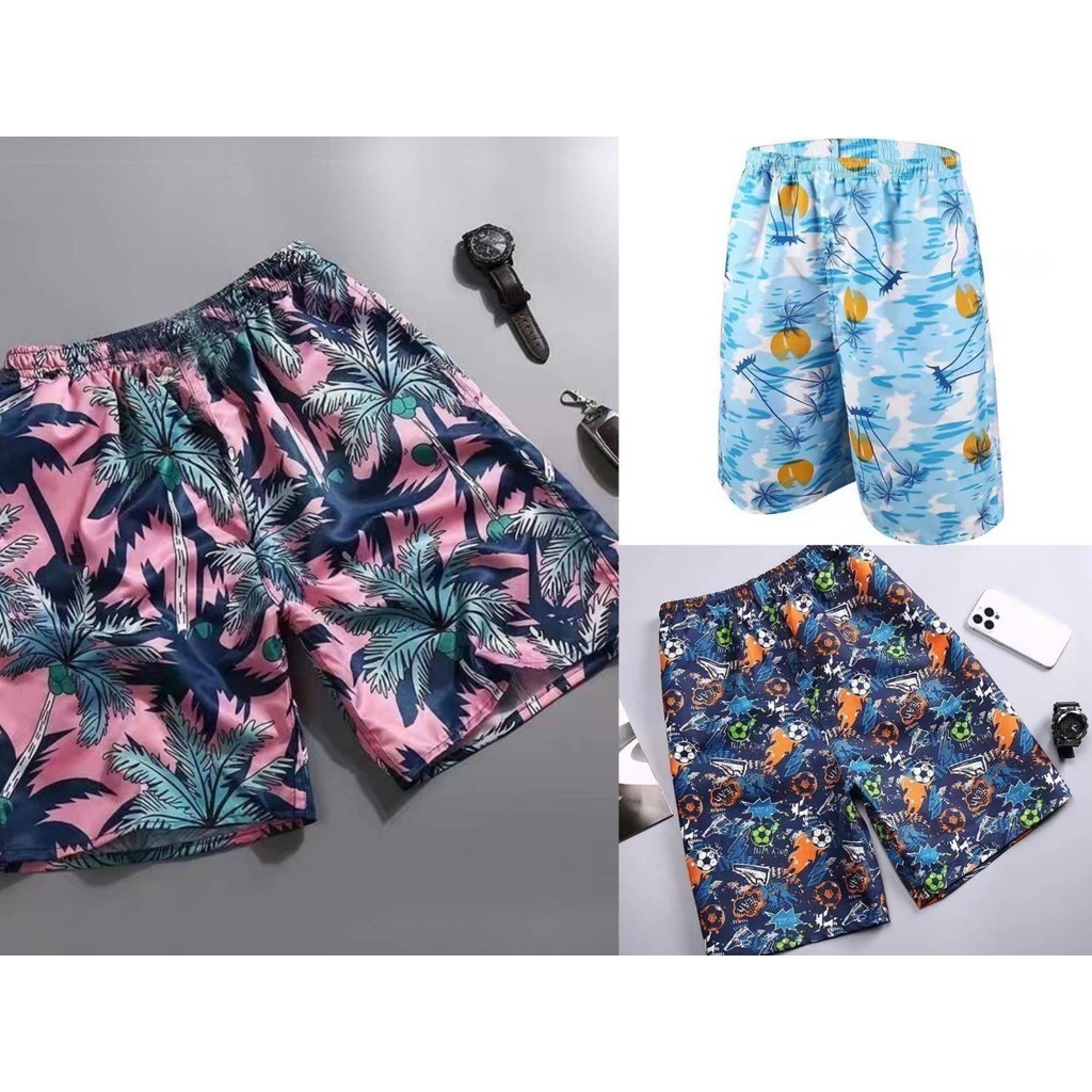 กางเกงขาสั้น สำหรับผู้ชาย เหมาะกับเดินชายหาด พร้อมส่ง เหมาะกับเทศกาลสงกรานต์