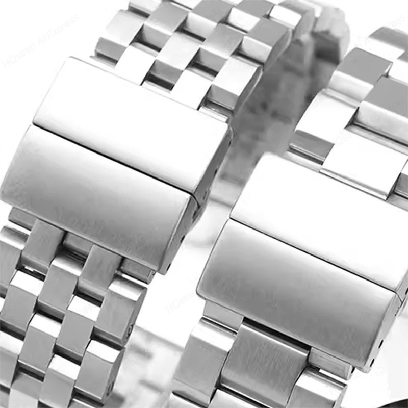 16 มม.18 มม.20 มม.22 มม.Deployment Buckle นาฬิกาสําหรับ Seiko Clasp สายเหล ็ ก Matte สแตนเลสหัวเข ็ มขัดนาฬิกาอุปกรณ ์ เสริม