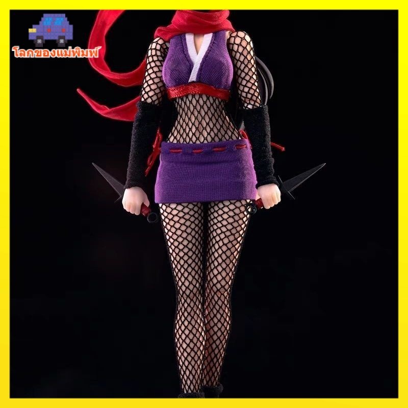Hasuki Hagi Pocket Art God Beating 1/12 Female Ninja Samurai 20cm Action Figure Model
