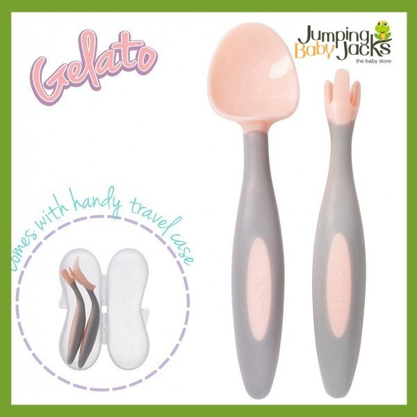 ชุดช้อนส้อมเด็กวัยหัดเดิน Bbox Gelato - Tutti Frutti