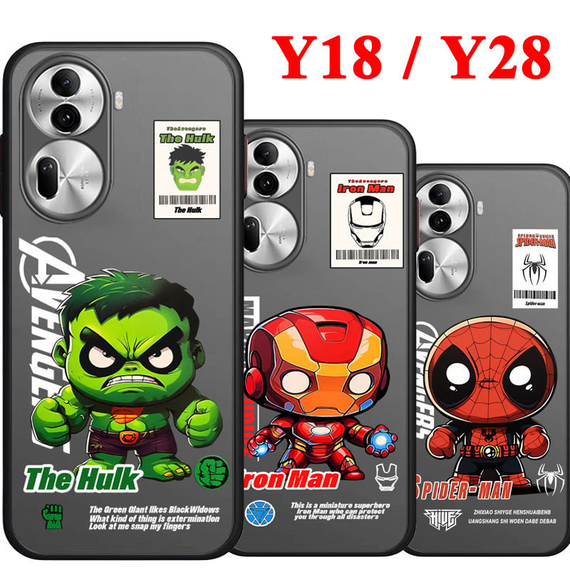 เคสลายการ์ตูน ตรงรุ่น VIVO Y18 Y28 Y03 V30E 5G ผิวด้าน วีโว่ พร้อมส่ง เคส กันกระแทก 029 JA