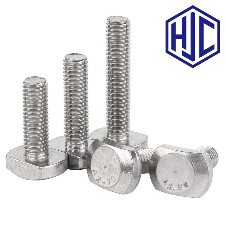 [HJC] 304 สแตนเลส GB37t ประเภทแม่พิมพ์แผ่นความดันสกรู M5M6M8M10M12T ประเภท Bolt Bolt สําหรับ Punch S