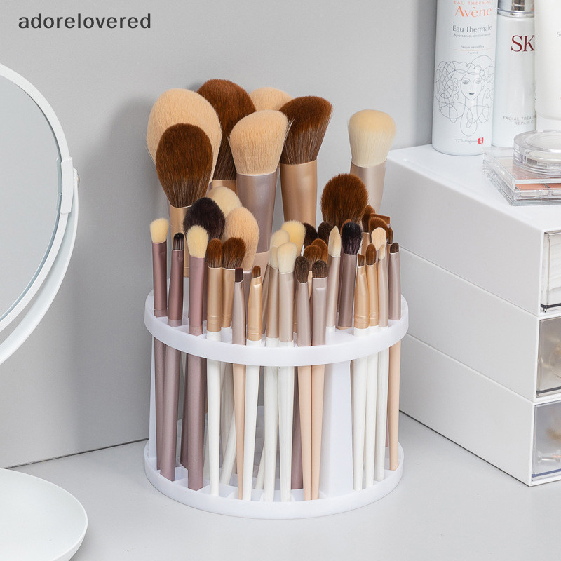 Adorelovered แปรงแต ่ งหน ้ าที ่ เก ็ บแปรงเครื ่ องสําอาง Air-Dry Stand gafds