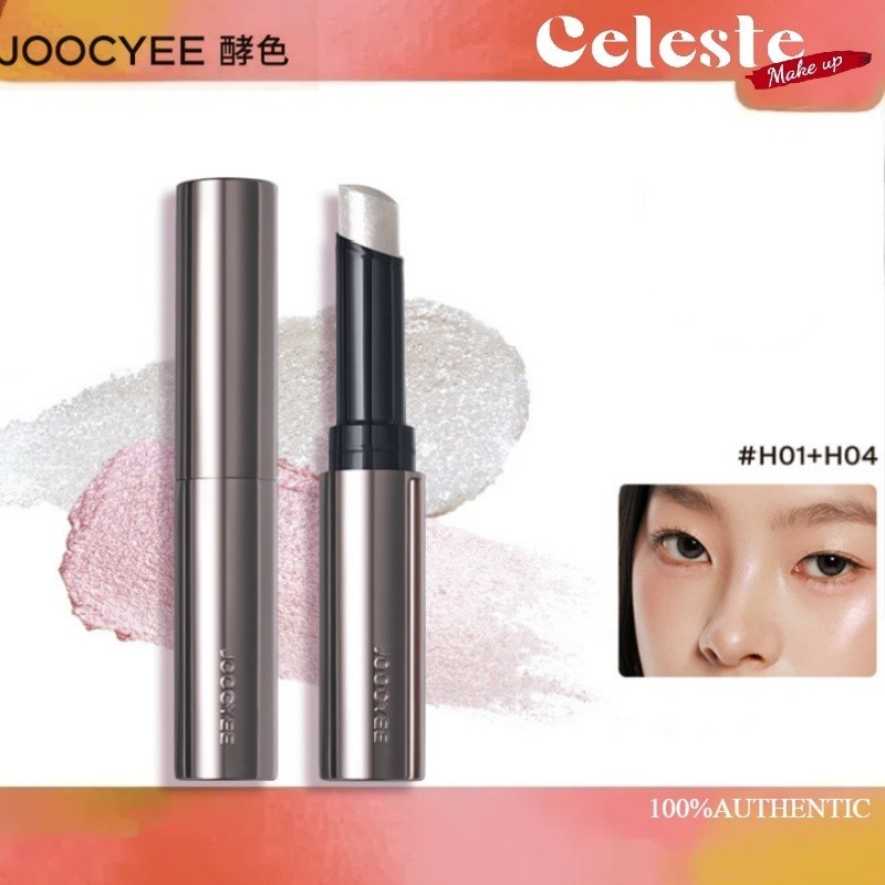 [ผลิตภัณฑ์ใหม่] Joocyee Diamond highlight stick Brightening eye head ไม่บินแป้ง flash pearl บางส่วนก