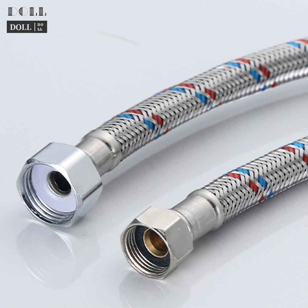 -New In May-Stainless Steel Flexible Sanitary Pipe Cold Hot Mixer Faucet Water Supply Hose[Overseas Products]