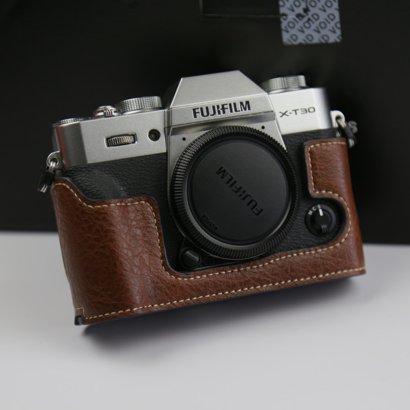 Fuji Micro Single Protective Case Retro Shoulder Camera Bag Crossbody Half Case เหมาะสําหรับ XS20/10XT30IIXT5 Base