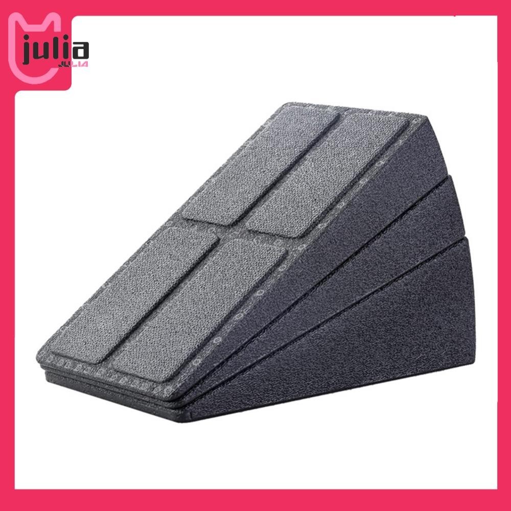 [ Julia1.th ] 3 แพ ็ ค Slant Board Calf Stretcher Squat Wedge Incline Board สําหรับลูกวัวยืด