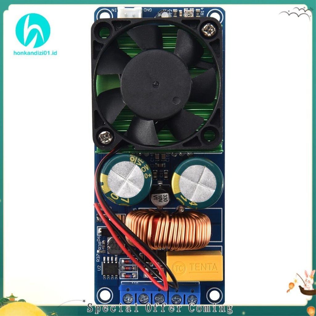 【honkandizi01.th 】IRS2092S High Power Class D HIFI Mono Digital Power Amplifier Board 500W 58-70V