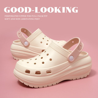 AYUERผู ้ หญิงเกาหลี 5.5 ซม.มัฟฟินรองเท ้ าแตะชายหาด Soled ห…