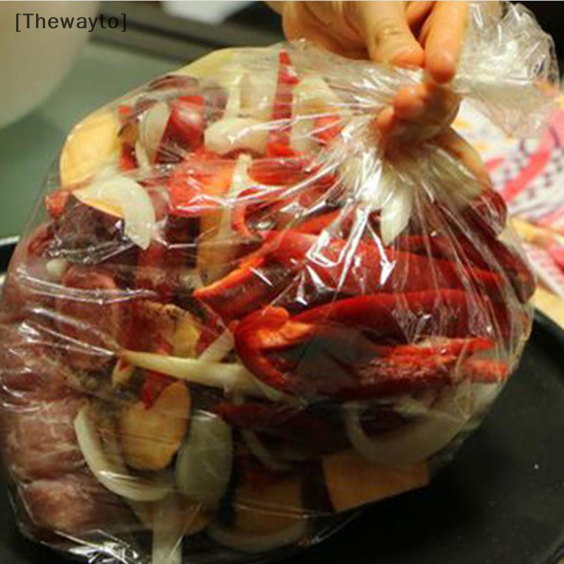 [Thewayto ] 10pcs ทนความร ้ อนไนลอน-Blend Slow Cooker Liner Roasg Turkey Bag [ ใหม ่ ]