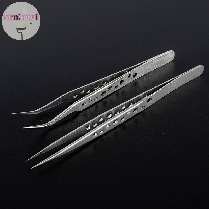 Sunborui ESD แหนบอุตสาหกรรม Anti-static Anti-Magnetic แหนบสแตนเลส TH