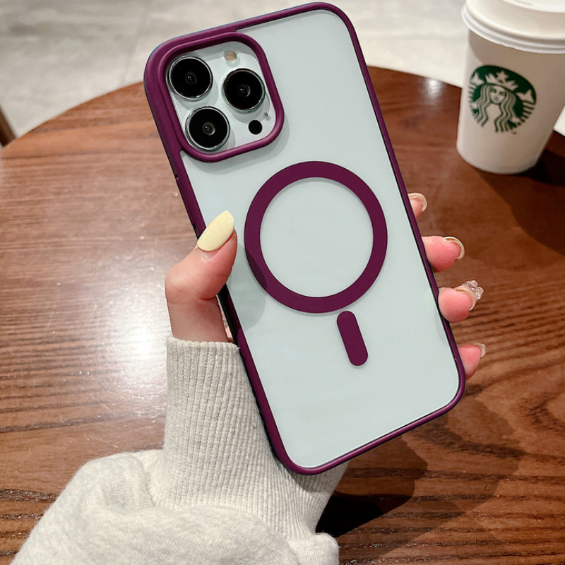 รับประกันสินค้า.ส่งจากไทย24ชม เคส ไอโฟน 11 เคสโทรศัพท์แม่เหล็กขาตั้งสำหรับ 11 12 13 14 15 Promax เคสโทรศัพท์กันกระแทก