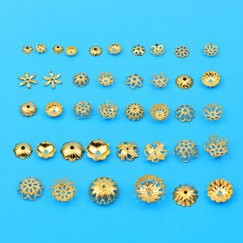 100/200ชิ ้ น 6/7/8/10มม.หลายสไตล ์ DIYผลการค ้ นหาสําหรับเครื ่ องประดับทําปลายลูกปัดหมวกดอกไม ้ กลวง