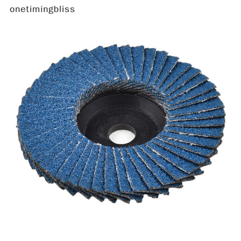 Onetimingbliss Flat Flap Discs 75 มม.3 นิ ้ วแผ ่ นขัด 80 กรวดบดล ้ อใบมีดไม ้ OTI