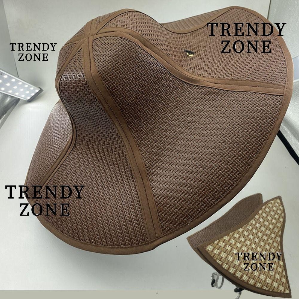 Trendyzone Sunshade Hats, ครีมกันแดดพับหมวกฟาง , แบบพกพา Anti-รังสีอัลตราไวโอเลตฟางปีกกว ้ างชาวประมงผู ้ หญิง