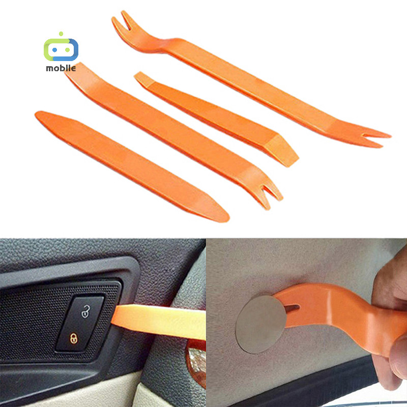 [maygood ] 4x อเนกประสงค ์ รถวิทยุประตูคลิปแผง Trim Audio Removal Installer Pry ชุดเครื ่ องมือ {TH}