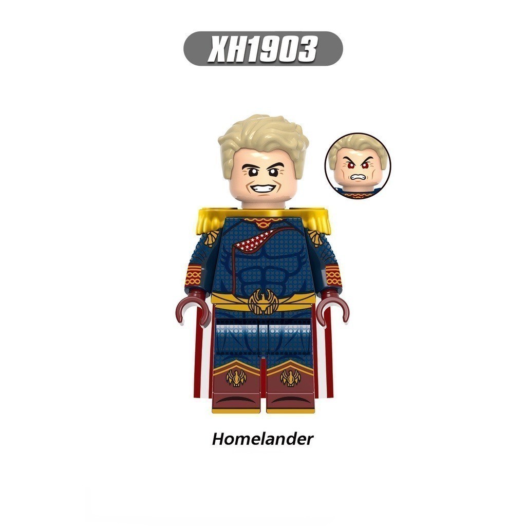 เด็กประกอบอาคารบล็อกซูเปอร์ฮีโร่เหล็ก Wolfminifigures ของเล่นเด็กรุ่น DOLL