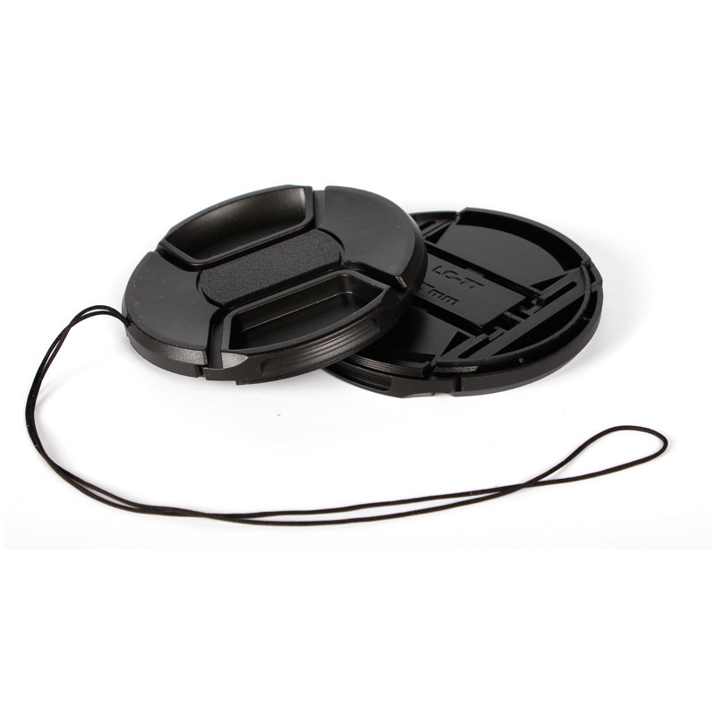 ฝาปิดหน้าเลนส์ แบบบีบกลาง Lens Cap by Sickcamera วัสดุแข็งแรง ทนทาน (เสียหายเปลี่ยนใหม่ทันที)