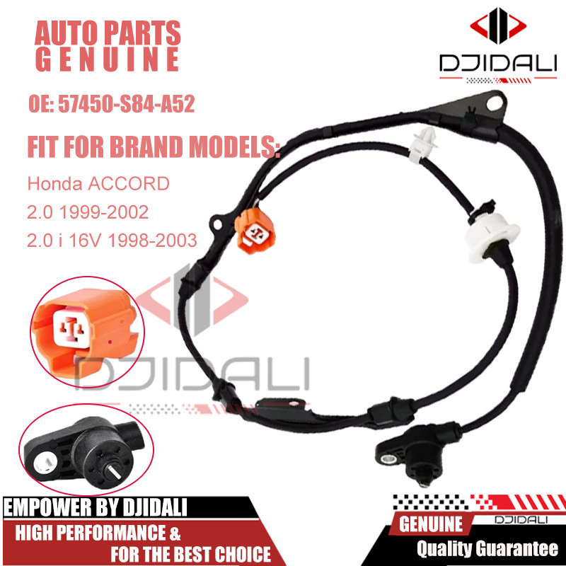57450-s84-a52 เซ็นเซอร์หน้าขวาล้อ ABS สําหรับ Honda Accord 2.0 1999-2002 2.0 i 16V 1998-2003