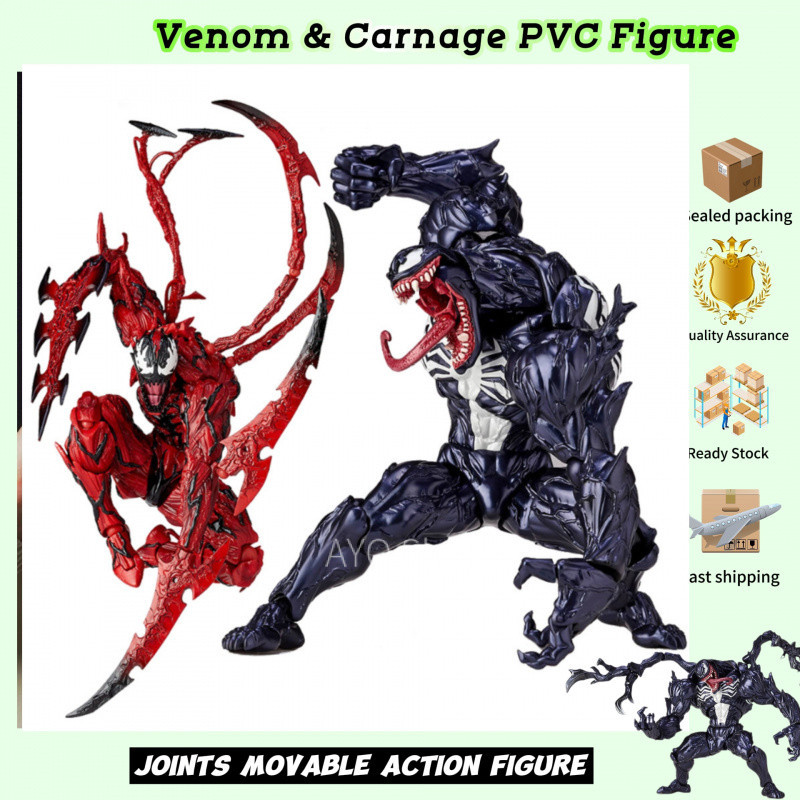 6 นิ้ว Marvel Legends Series Venom Carnage สะสม Action Figure ของเล่นข้อต่อ Movable Action Figure