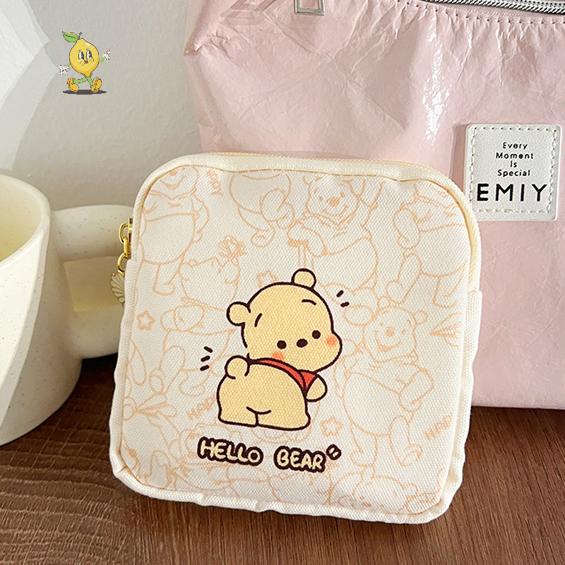 [mozh ] Sanrio Kawaii Pacha สุนัขผ ้ าอนามัยเก ็ บน ่ ารักสาวนักเรียนระยะเวลากายภาพบําบัดสุขาภิบาลแบบพกพากระเป ๋ าผ ้ าของขวัญ [TH ]