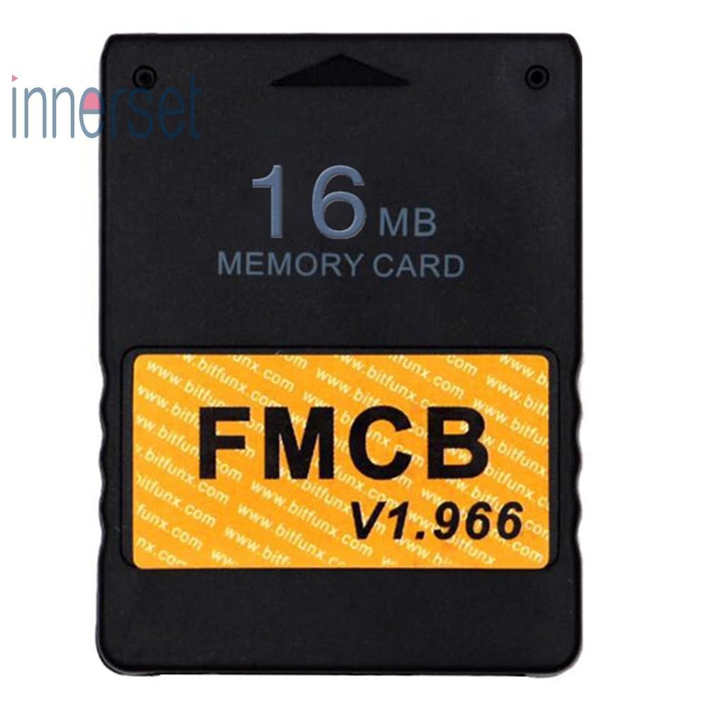ฟรี McBoot v1.966 8MB/16MB/32MB/64MB Memory Card สําหรับ PS2 FMCB Saver [innerset.th ]