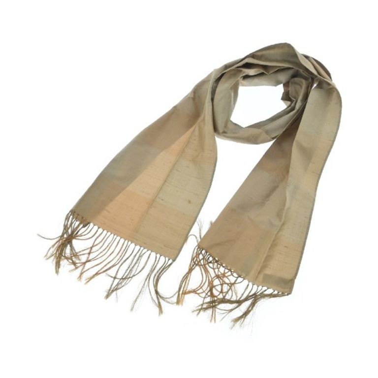 SO M I th Jim Thompson On H Scarf beige Women Direct from Japan Secondhand