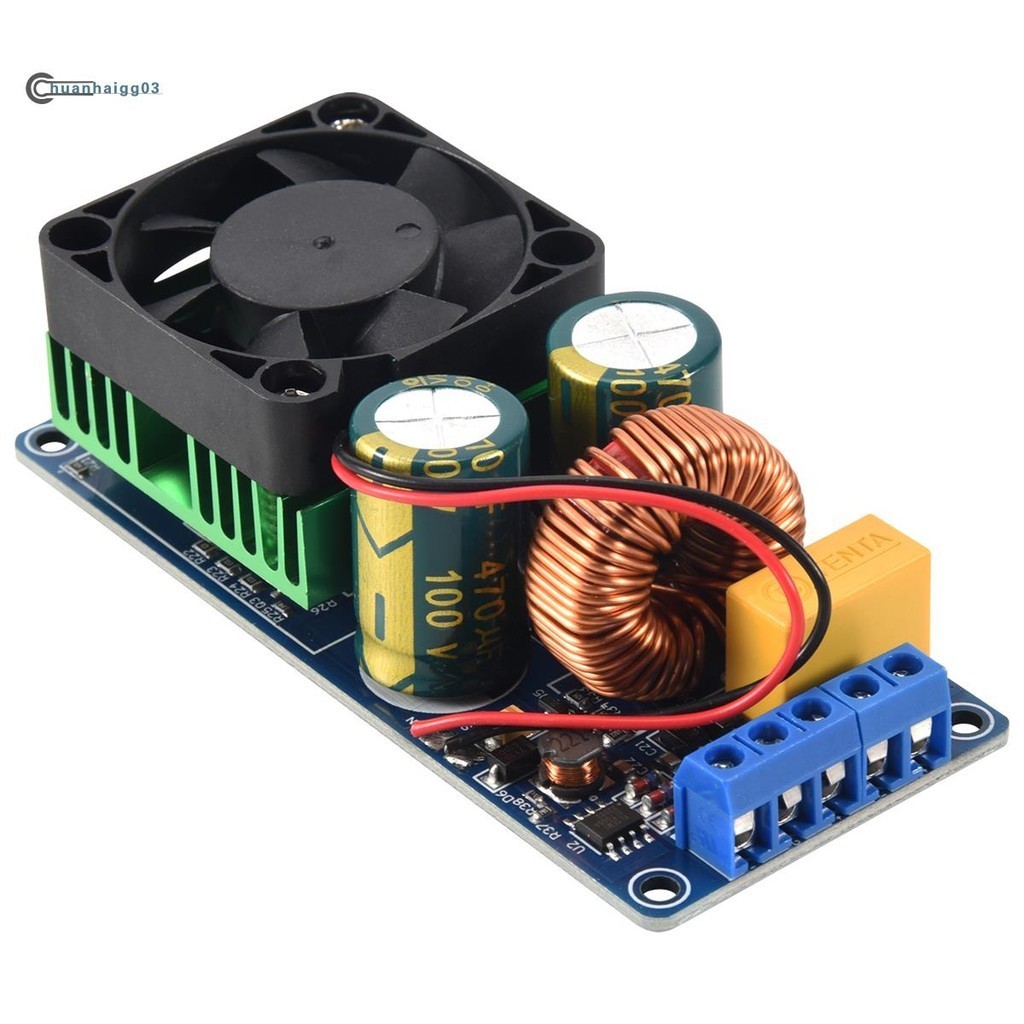 (chuanhaigg03🌹IRS2092S High Power Class D HIFI Mono Digital Power Amplifier Board 500W 58-70V