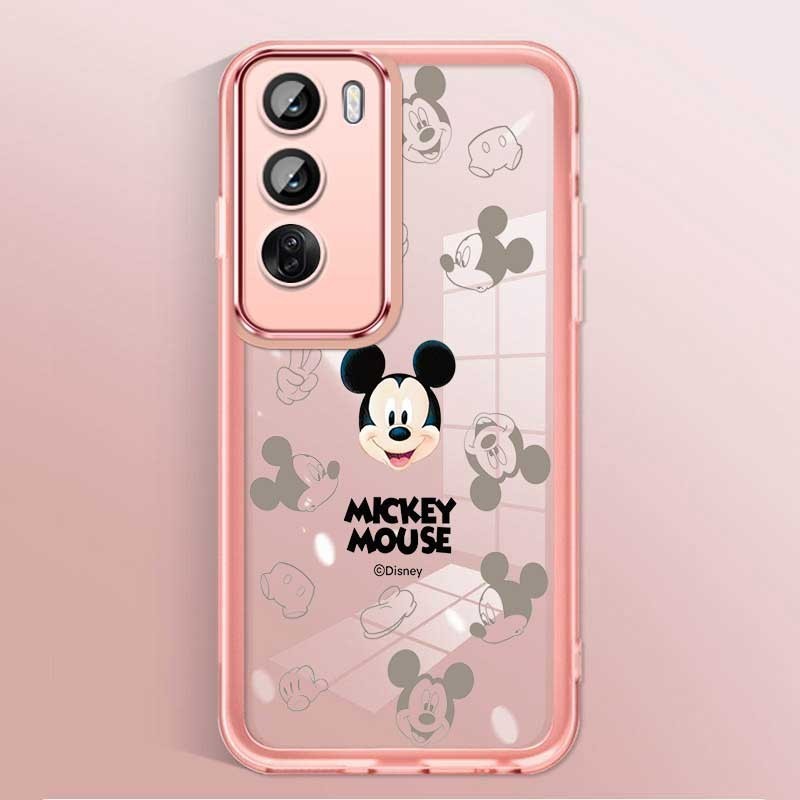 Vivo Y200 5G Y19s Casing Mickey Family Mobile Case Cute Mouse Clear Candy Silicon Case Camera Protector Cover