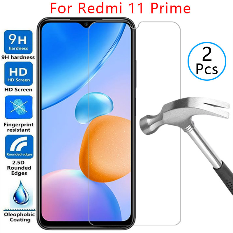 กระจกนิรภัยสําหรับ xiaomi redmi 11 prime cover on readmi 11 prime โทรศัพท์ coque bag xiami xiomi red