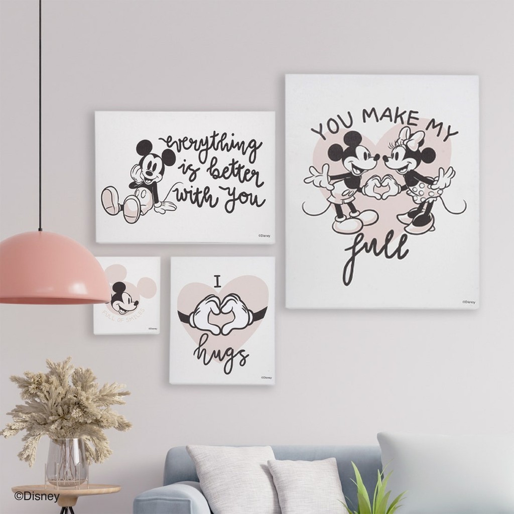Koncept Furniture ภาพแขวน DISNEY รุ่น MICKEY-COLLECT สีเบจ  แบรนด์ KONCEPT FURNITURE