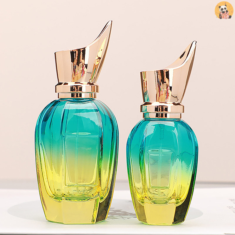 [CO] ขวด 30ML 50ml แก้วสีสันสดใสความจุขนาดใหญ่ภาชนะเปล่าความจุสูงแบบพกพารีฟิล TH