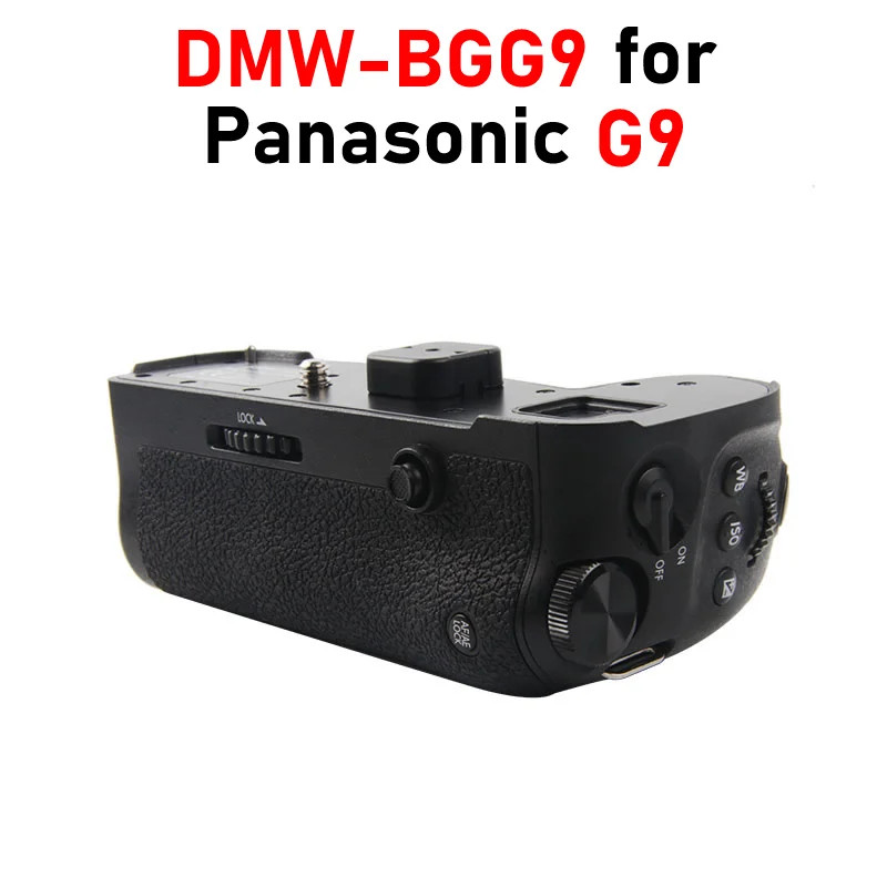 Dmw-bgg9 แบตเตอรี่ Grip DMW-BGG9 BGG9 ที่จับแนวตั้งสําหรับ Panasonic G9 DC-G9 แบตเตอรี่ Grip